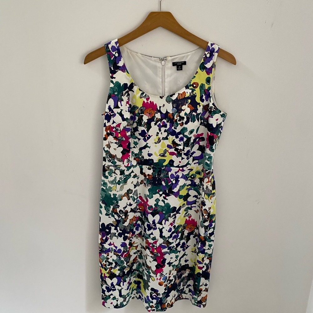 Ann Taylor Floral Dress, size 2P